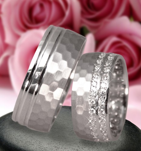 Silber trauringe eheringe - silber,