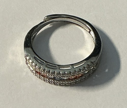 Damen ring aus edelstahl - edelstahl, mit