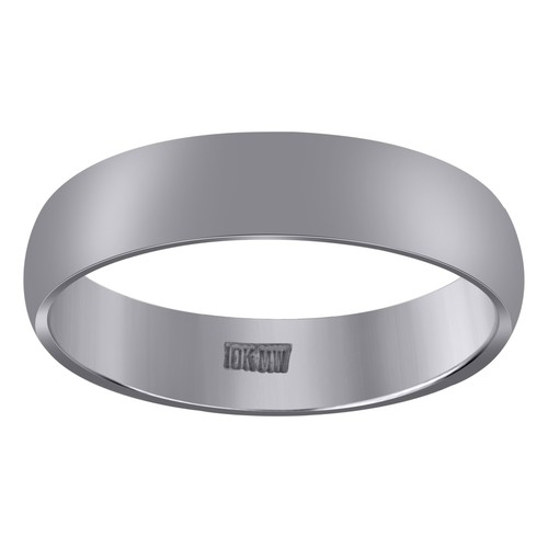 10k weißgold unisex massiv - unisex,