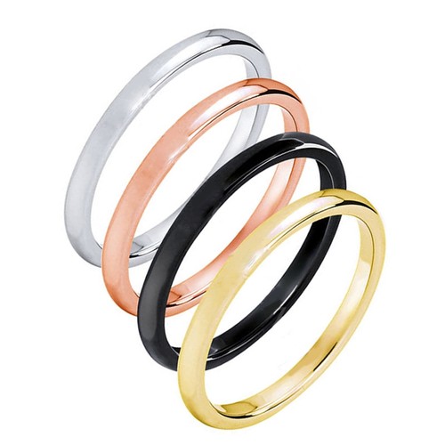 Eleganter ring 2mm aus - ring,
