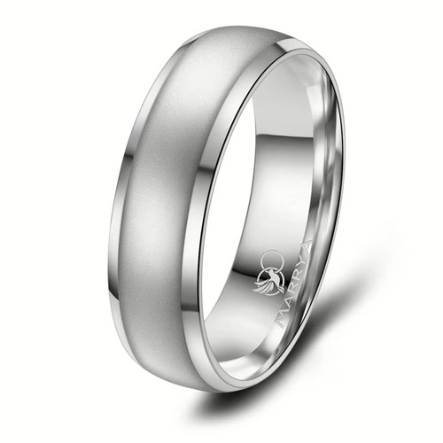 Herrenring edelstahl marrya - edelstahl,
