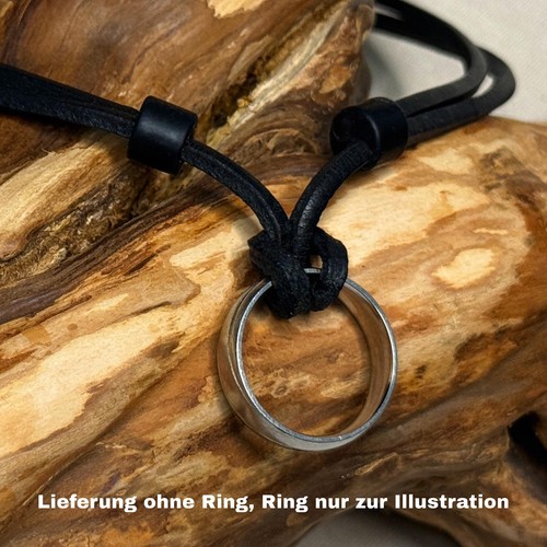 Schlichte lederhalskette für - lederhalskette,