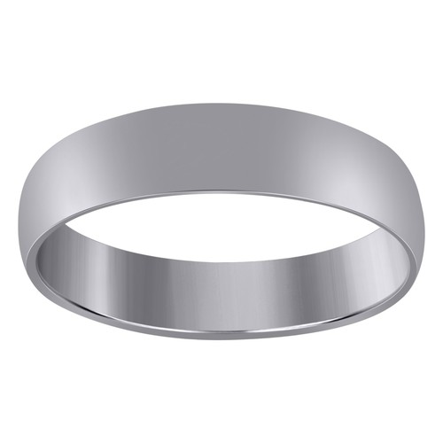 10k weißgold unisex - 10k, solide