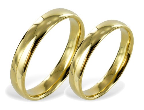 Echt gold 2 x - gold, trauringe